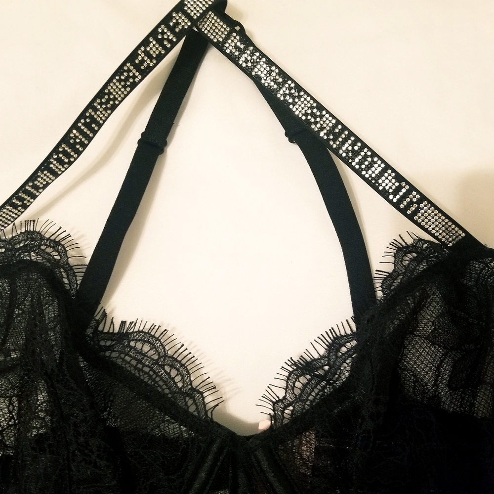 Victoria's Secret Very Sexy Shine Strap Corset🖤💕 - Picture 7 of 12